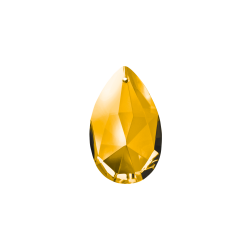 Schöpfungsstrahl gold Kristalltropfen