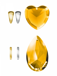 Kristalle gold