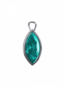74 - Turquoise Creation Ray, zirconia