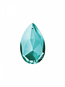 74 - Turquoise Creation Ray, crystal droplets