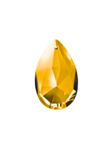 Schöpfungsstrahl gold Kristalltropfen