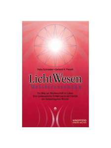 LichtWesen Meisteressenzen