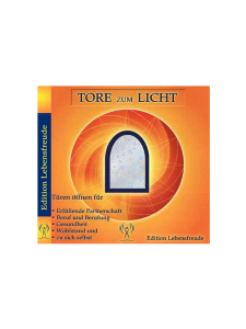 Tore zum Licht