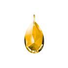 Schöpfungsstrahl gold Tropfen mit Goldclip