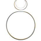 Halsreif Bicolor 33er, 50 cm