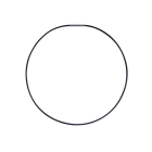 Silikon-Halsband schwarz, 45 cm, Durchmesser 2 mm