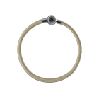 Lederarmband beige 19,5 cm
