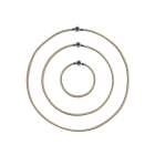 Lederarmband für Beads, beige