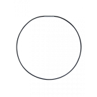Silikon-Halsband braun, 50 cm, Durchmesser 2 mm