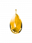 Schöpfungsstrahl gold Tropfen mit Goldclip