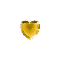 Elohim gold Kristallherz - Sch&ouml;pferkraft