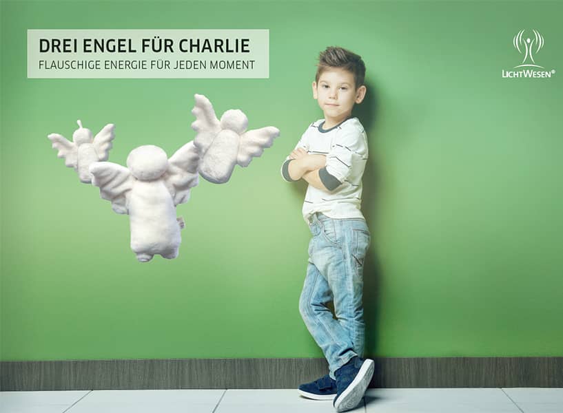 Die energetisierten Plüschengel von LichtWesen unterstützen und helfen Kindern - in 3 versch. Ausführungen